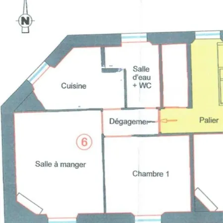 FRGK 2-3 BDR Saint Paul PARKING AC WIFI HIGH SPEED Apartment *